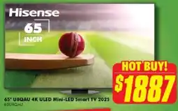 The Good Guys 65 U8QAU 4K ULED Mini-LED Smart TV 2025 offer