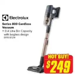 The Good Guys Electrolux Series 800 Cordless Vacuum offer