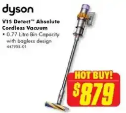 The Good Guys Dyson V15 Detect™ Absolute Cordless Vacuum offer