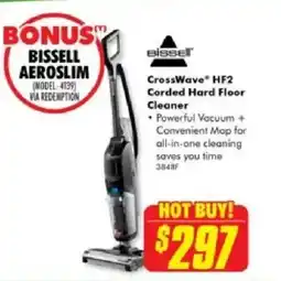 The Good Guys CrossWave HF2 Corded Hard Floor Cleaner offer