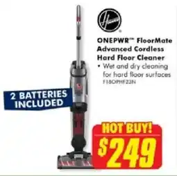 The Good Guys ONEPWR FloorMate Advanced Cordless Hard Floor Cleaner offer