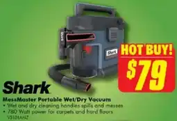 The Good Guys Shark MessMaster Portable Wet/Dry Vacuum offer