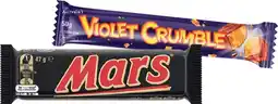 IGA Mars Medium Bars 44‑56g, Violet Crumble Bar 50g or M&M’s 35‑49g Selected Varieties offer