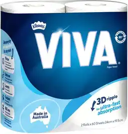 IGA Viva Paper Towel Selected Varieties offer