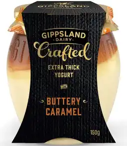 IGA Gippsland Dairy Crafted Extra Thick Yogurt Selected Varieties offer