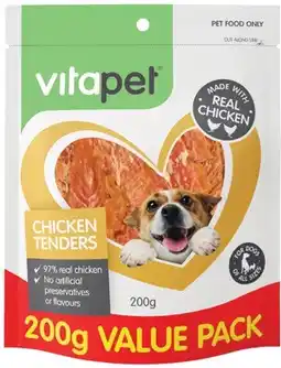 IGA Vitapet Chicken Tenders Dog Treats Value Pack offer