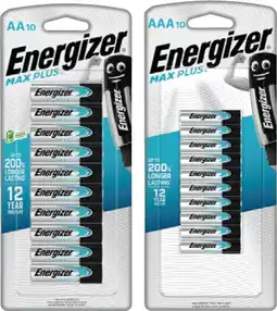 IGA Energizer Max Plus AA or AAA Batteries 10 Pack offer