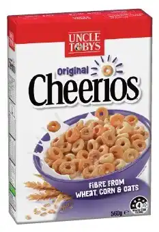IGA Uncle Toby’s Cheerios Selected Varieties offer