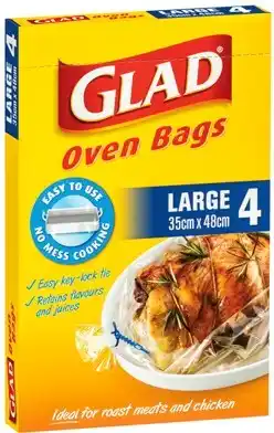 IGA Glad Oven Bags 4‑5 Pack Selected Varieties offer