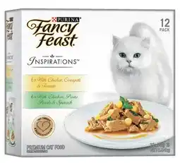 IGA Purina Fancy Feast Inspirations Wet Cat Food Selected Varieties offer
