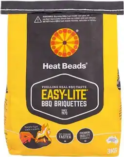 IGA Heat Beads Easy-Lite BBQ Briquettes offer