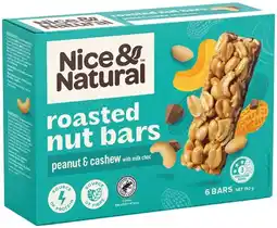 IGA Nice & Natural Nut Bars Selected Varieties offer