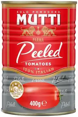 IGA Mutti Peeled Tomatoes offer