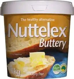 IGA Nuttelex Buttery or Original Dairy Free Spread 1kg offer