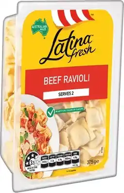 IGA Latina Fresh Filled Pasta Selected Varieties offer
