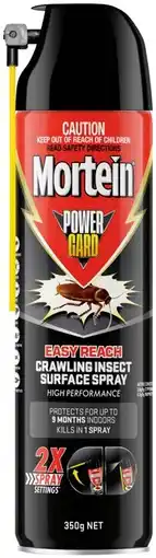IGA Mortein Power Gard Easy Reach Crawling Insect Surface Spray offer