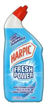 IGA Harpic Fresh Power Liquid Toilet Cleaner Selected Varieties offer
