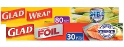 IGA Glad Wrap 80m×33cm or Aluminium Foil 30m×30cm offer