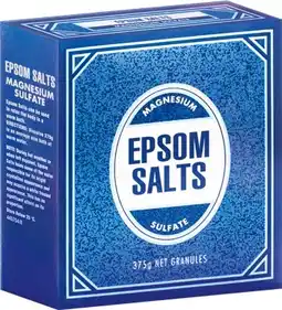 IGA Sanofi Epsom Salts offer