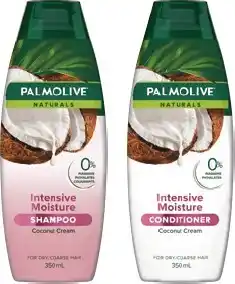 IGA Palmolive Naturals Shampoo or Conditioner 350mL Selected Varieties offer