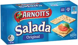 IGA Arnott’s Salada Crackers Selected Varieties offer
