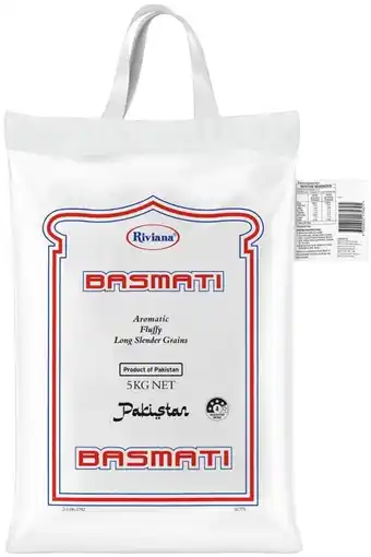 IGA Riviana Basmati Long Grain Rice offer