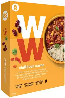 IGA Weight Watchers Chilli Con Carne offer