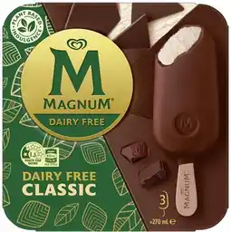 IGA Streets Magnum Dairy Free or Luxe Ice Cream 3 Pack Selected Varieties offer