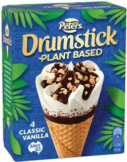 IGA Peters Drumstick Plant Based Classic Vanilla offer