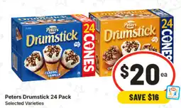 IGA Peters Drumstick Selected Varieties offer