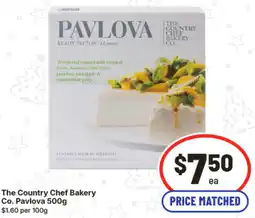 IGA The Country Chef Bakery Co. Pavlova offer