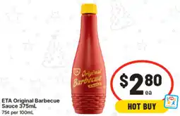 IGA ETA Original Barbecue Sauce offer