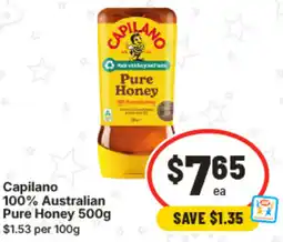 IGA Capilano 100% Australian Pure Honey offer