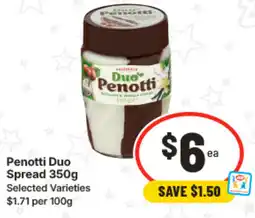IGA Penotti Duo Spread Selected Varieties offer