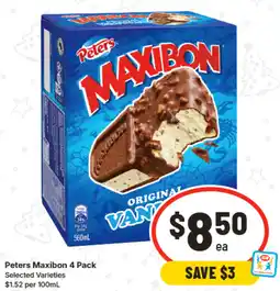 IGA Peters Maxibon offer