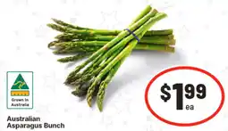 IGA Australian Asparagus Bunch offer