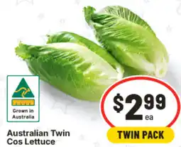 IGA Australian Twin Cos Lettuce offer