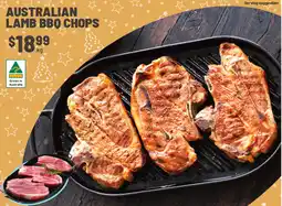 IGA Australian lamb bbq chops offer