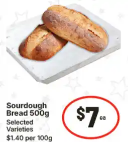 IGA Sourdough Bread Selected Varieties offer