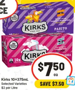 IGA Kirks Selected Varieties offer