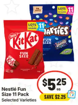 IGA Nestlé Fun Size offer
