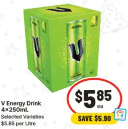 IGA V Energy Drink offer