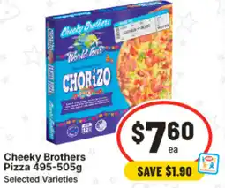 IGA Cheeky Brothers Pizza offer