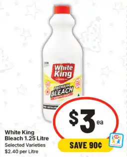 IGA White King Bleach offer