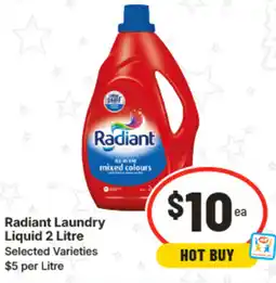 IGA Radiant Laundry Liquid offer