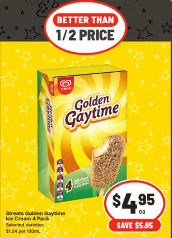 Streets Golden Gaytime Ice Cream