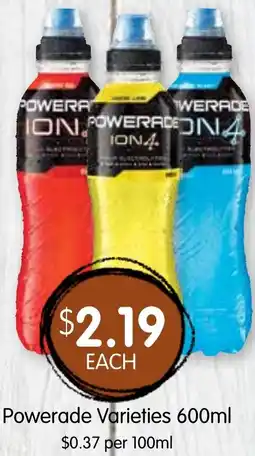 Spudshed Powerade Varieties offer