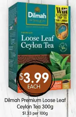 Spudshed Dilmah Premium Loose Leaf Ceylon Tea offer