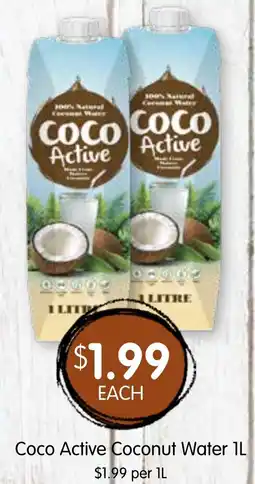 Spudshed Coco Active Coconut Water offer