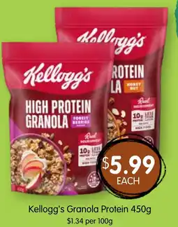 Spudshed Kellogg's Granola Protein offer